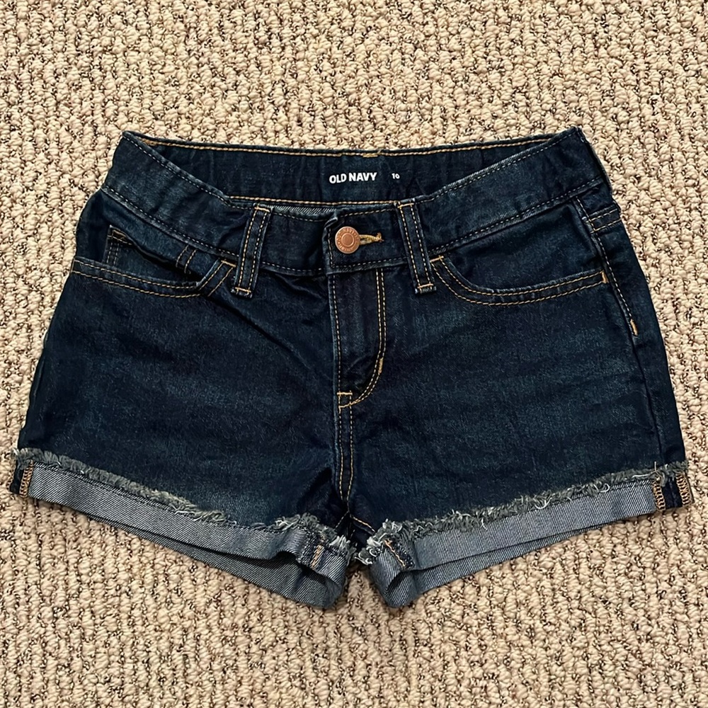 Old Navy Girls Size 10 Denim Shorts
